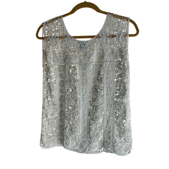 Bundle of 2 White Tops Size: XS White Bar III & White House Black Market - Picture 13 of 14